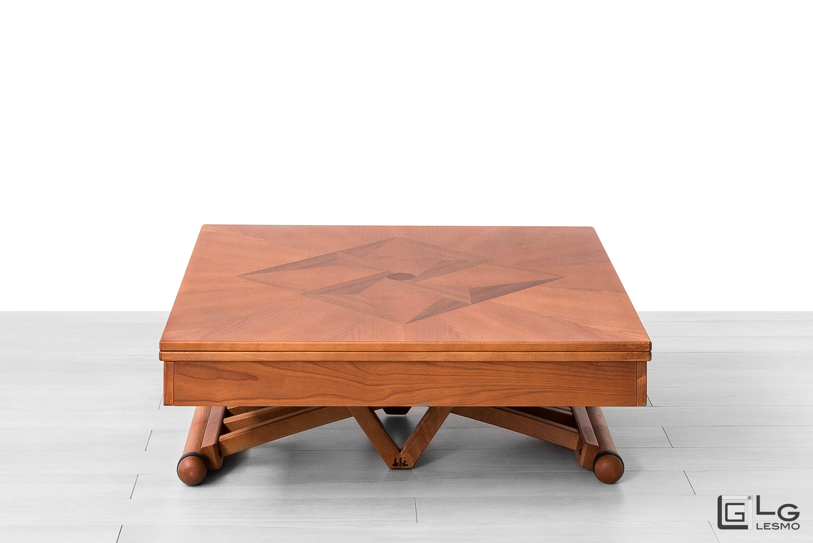 Legno Tavolino Tavolo Trasformabile Mascotte Tavolino