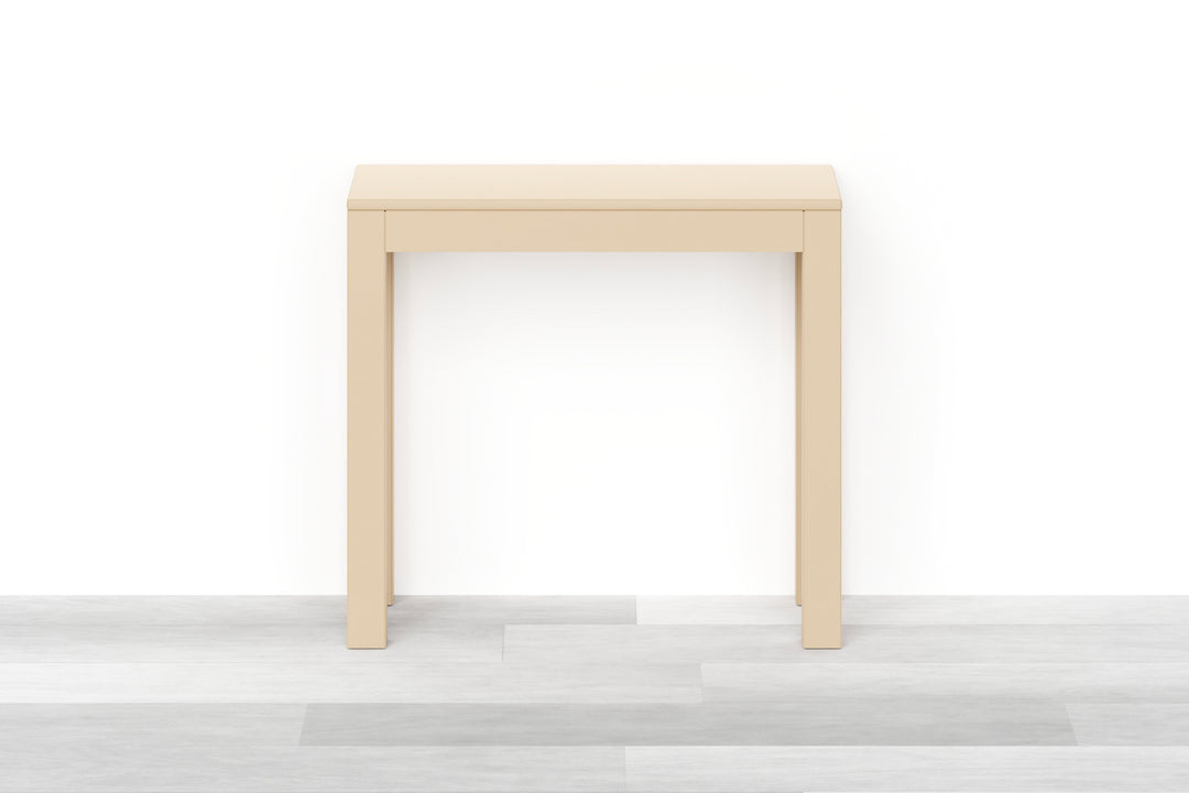 RAGABA LILLO Tavolo Consolle In Legno Massiccio FSC Con Gambe Cabriole - Rosa Antico - 105x35 Cm - 4