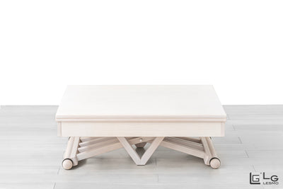tavolino trasformabile abete bianco
